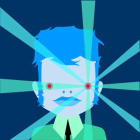 Laser eye Brad