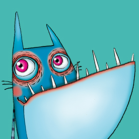 Blue monster